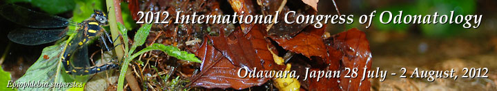 2012 International Congress of Odonatology. Odawara, Japan. 2012